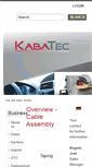 Mobile Screenshot of kabatec.com